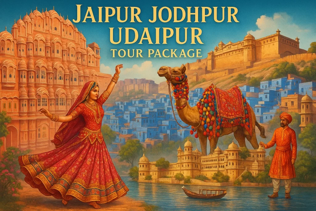 Jaipur Jodhpur Udaipur Tour Package